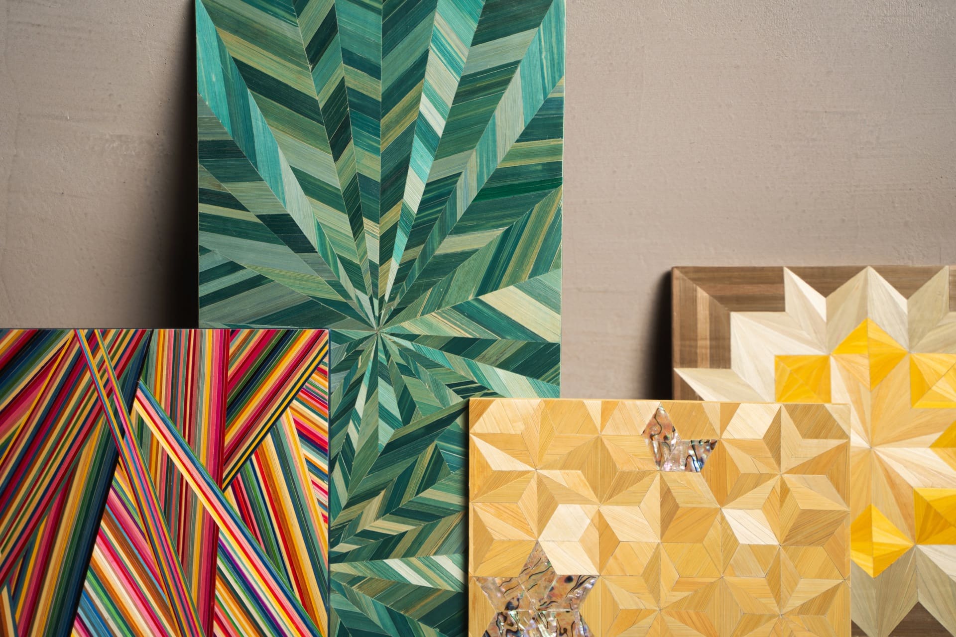 Straw Marquetry — detail 4